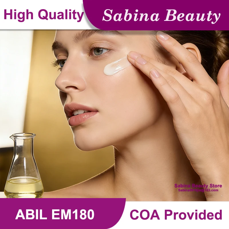 Hot Supply ABIL EM180 Emulsifier For High Quality Skin Care High Molecular Weight Silicone Oil In Water Emulsifier Cosmetic