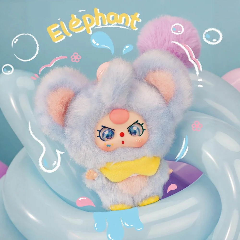 أصيلة 3 سنوات البسيطة عناق سلسلة الفينيل أفخم قلادة صندوق أعمى زخرفة اليدوية هدية العصرية دمية الإناث