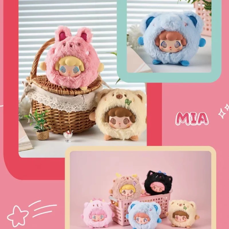 Nuevo en Stock Mia Zoo, qué serie de caja ciega, muñeca de vinilo, modelo de juego de marea, decoración bonita, muñeca de juguete, caja misteriosa, regalo sorpresa de Navidad