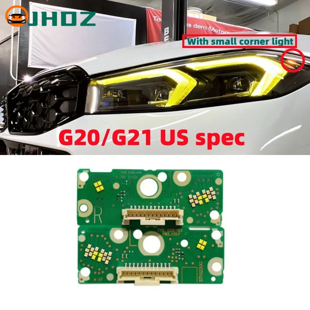 Yellow daytime running lights DRL Module 63115A57071 63115A57072 FOR 2023 BMW G20 DRL  G21 LCI  Red Blue Amber Light sourse