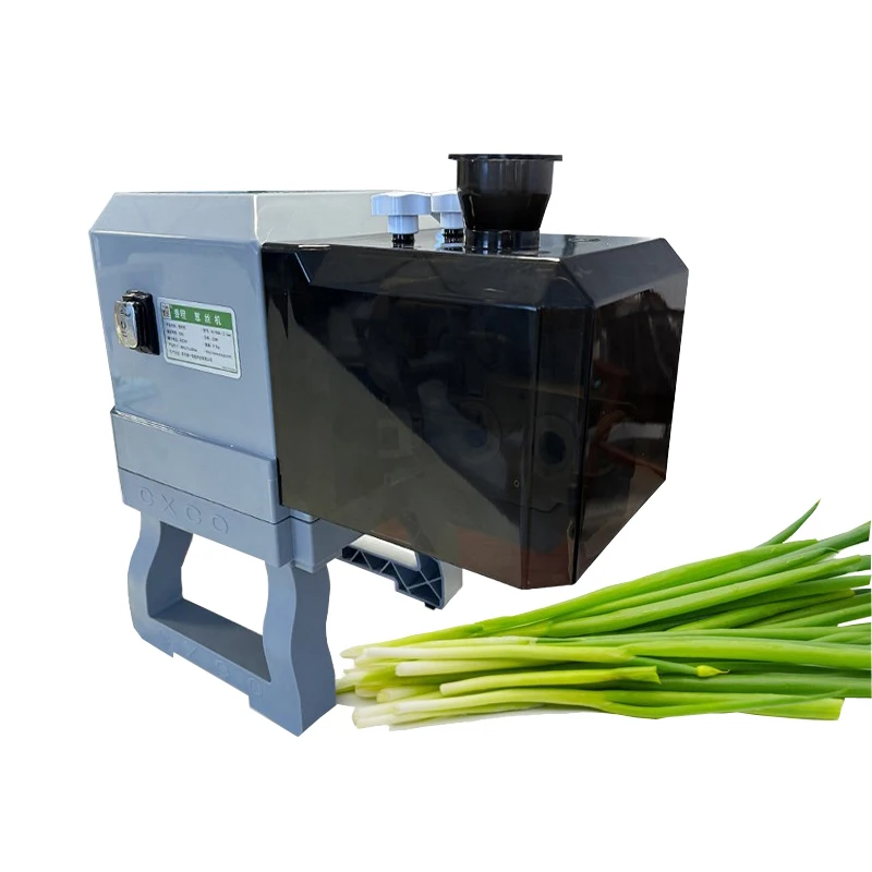 

Electric Green Onions Shredding Cutting Machine Automatic Scallion Chili Cutter with 1.5mm 1.8mm 2.3mm Blade