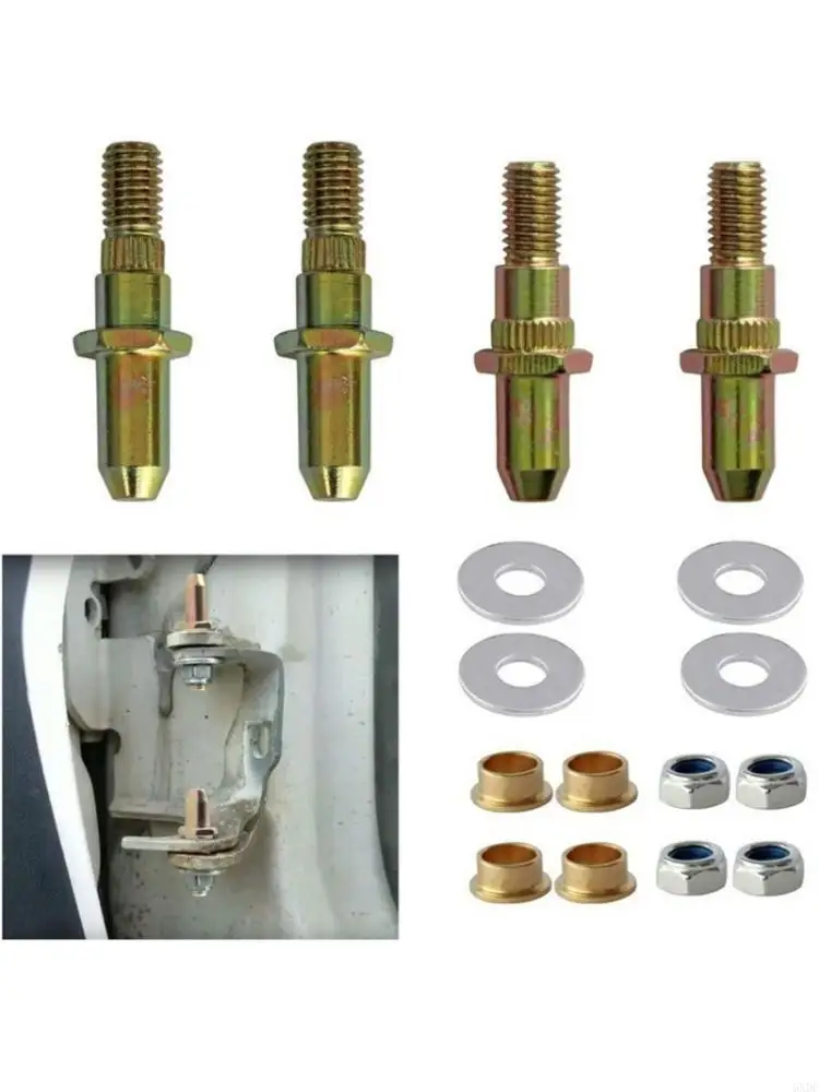 6XDF Complete Automotive Hinge Pin Bushing Rebuild Set for Various Truck Models