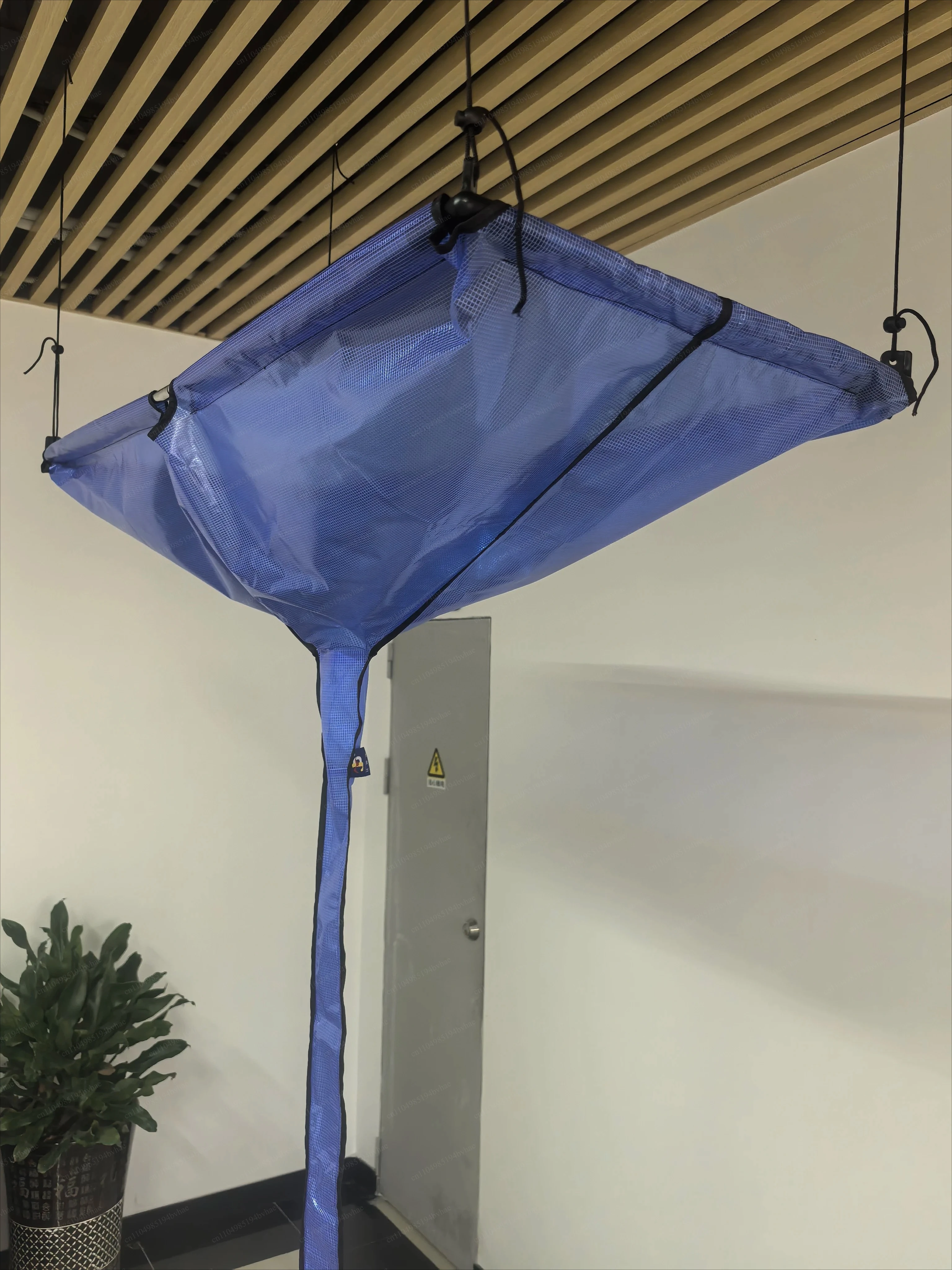 Air conditioner duct machine cleaning water receiving tool, no dismantling, transparent thickened waterproof