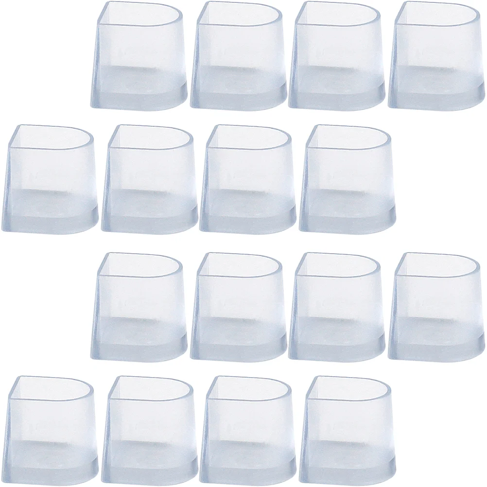 16pcs High Heel Protectors Shoe Heel Cover Clear High Heel Stoppers Heel Caps Replacement