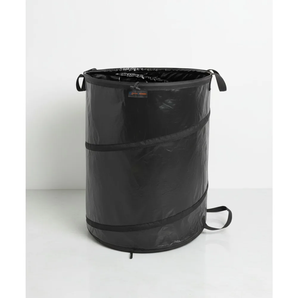 

45 Gallon Collapsible Trash Can - Heavy Duty Garden Bag for Camping, Yard Waste & Party Cleanup