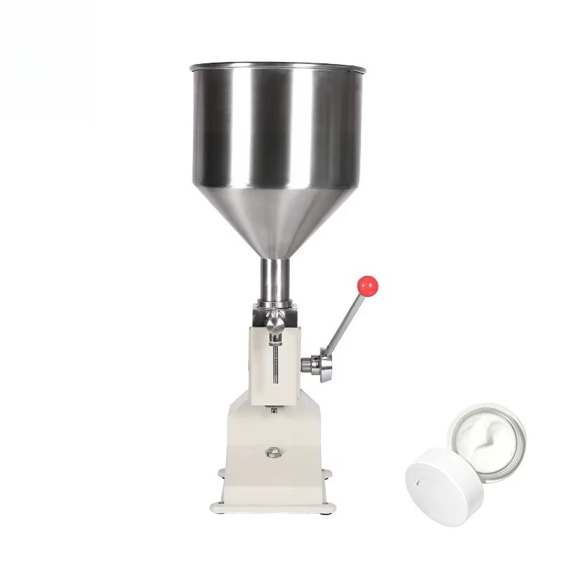 

Mini Manual Paste Peanut Butter Honey Cream Liquid Milk Essential Oil Bottle Filler Cosmetics