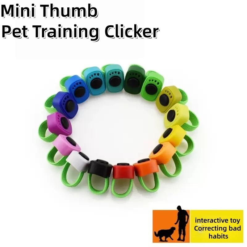 Mini Clicker d'Entraînement pour Chien, Son Clair, Entraîneur pour Animaux de Compagnie, Correction du Comportement