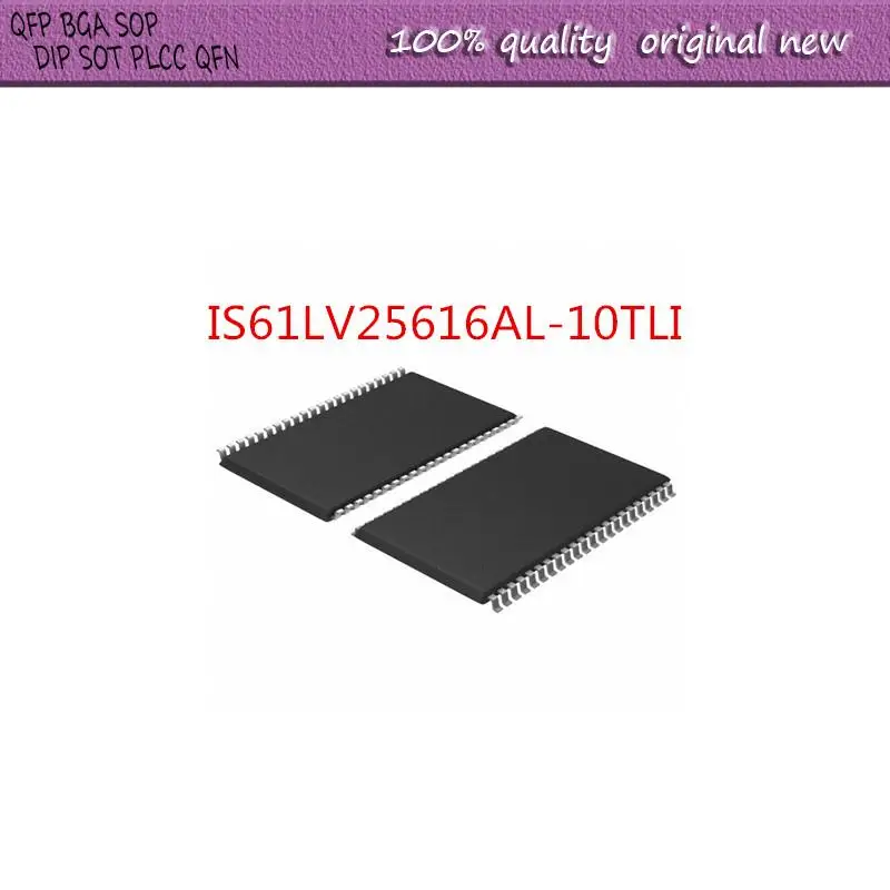 

NEW 10PCS/Lot IS61LV25616AL-10TLI IS61LV25616 IS61LV25616AL IS61LV25616AL-10 TSOP-44