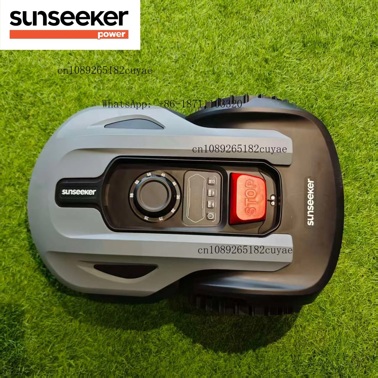 RMA510S20V 500 Sqm 4 Starting Points 22 Max Slope Handling All Weather Proof Robot Lawn Mower APP Control Battery