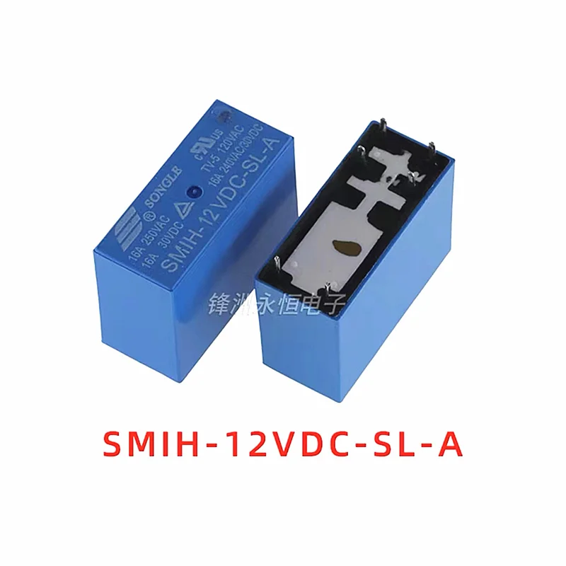 Imagem -03 - Smih 5v 12v 24v Relés 16a 250v 6pin um tipo Pin c tipo Pin 10 Pcs por Lote Smih05vdc-sl-c Smih-05vdc-sl-a Smih24vdc-sl-a