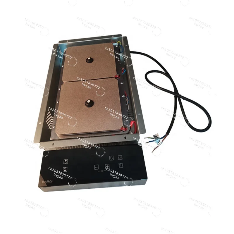 Customized kitchen appliance manufacturer 220V marble hidden half bridge induction cooker