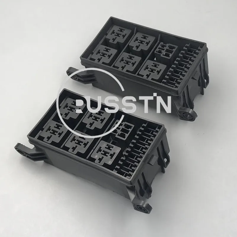 Коробка реле с 12 слотами, 6 реле, 6 стандартных держателей предохранителей ATC/ATO, блок с булавками, универсальная автомобильная сборка переменного тока, автоматическая страховка