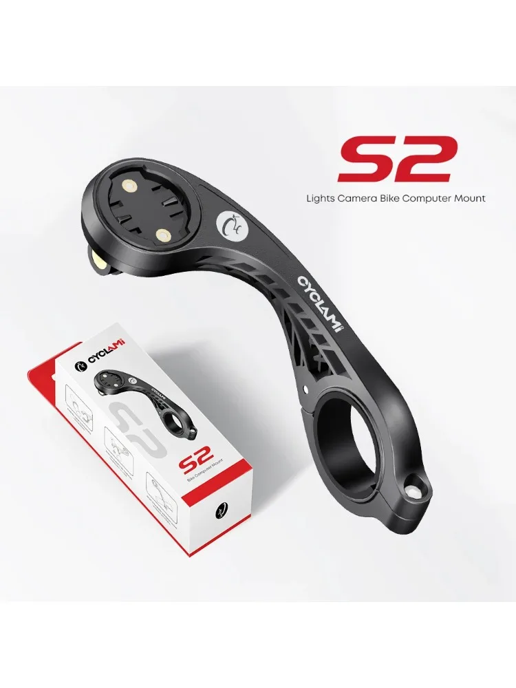 AliExpress NONE CYCLAMI S2 Bike Computer Mount Mountain Road Bicycle GPS Headlight Holder Bracket Support For GARMIN XOSS IGPSPORT Magene Coospo