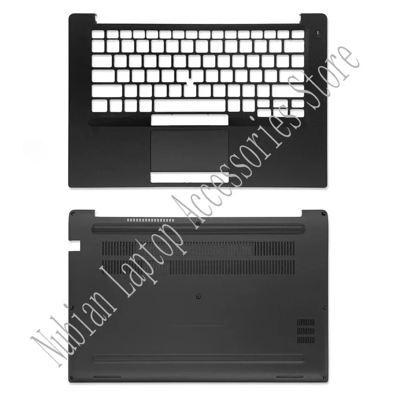 New Laptop case For Latitude E7480 7480 Palmrest Bottom Case Hinges Top Upper Housing 0GRXR9