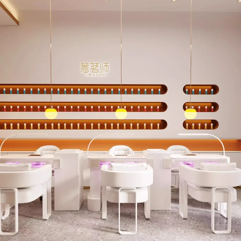 Conjunto de mesa e cadeira para nail art conjunto completo de combinação sofisticada