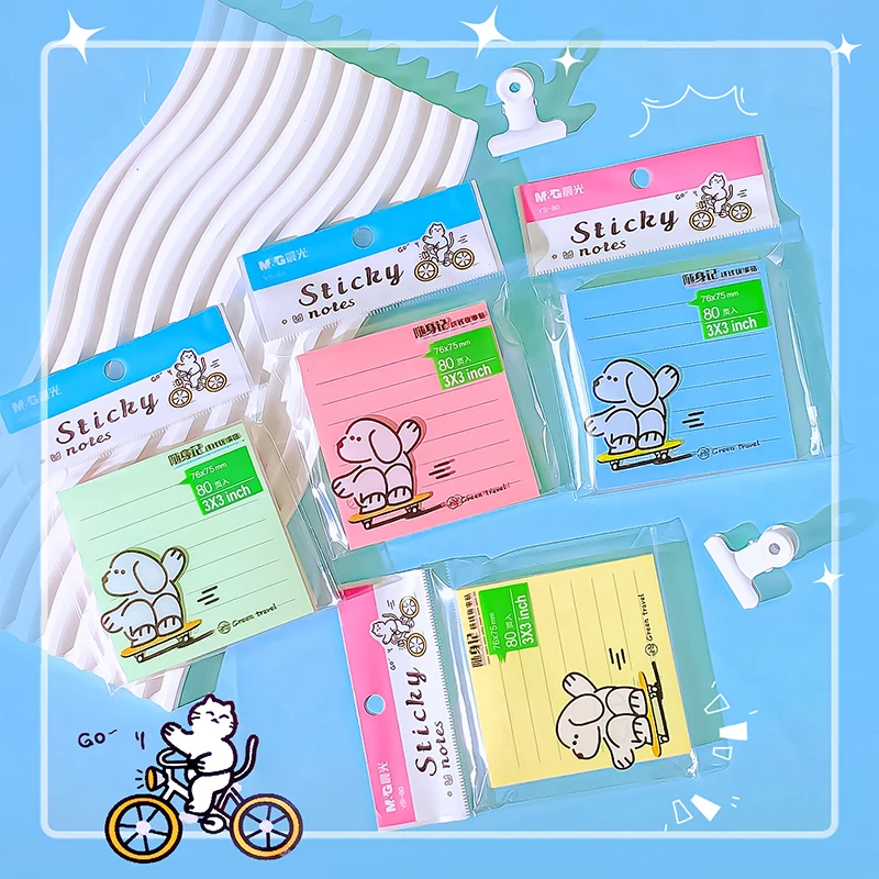 Back to school supplies stationery offices accessories Notepad for Notebook Bookmarks Scratch paper sticky notes index memo pads