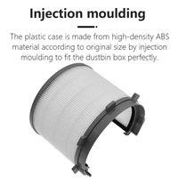 ABBK-Charging Base Rear Filter For Roborock S7 T7S T7S Plus T7S Plus G10 Auto-Empty Dock Suction Station Accessories