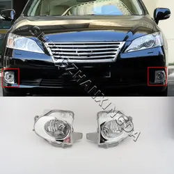 Car Front Bumper Fog Light Anti-Fog Lamp Foglight Foglamp Assembly Reflector for Lexus Es240 Es350 2010 2011 2012 Acv40 Gsv40