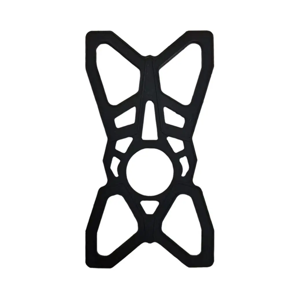 Durable Mobile Phone Holder Mobile Phone Fasten Rubber Band Fix Belt Protective Mesh Silicone 3 Colors Universal