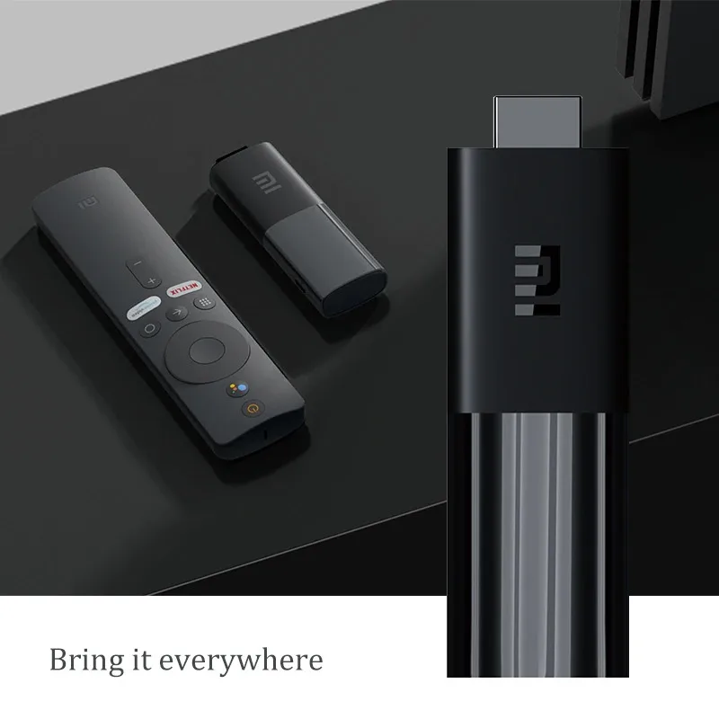 Imagem -05 - Xiaomi-versão Global Android tv Stick Fdh Hdr Quad Core Compatível com Hdmi Bluetooth Wi-fi Netflix Assistente do Google 1gb Mais 8gb