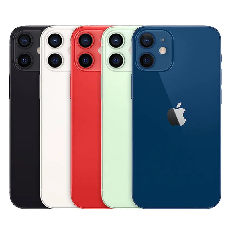 Unlocked Apple iPhone 12 mini 64GB/128GB/256GB ROM Smartphone A14