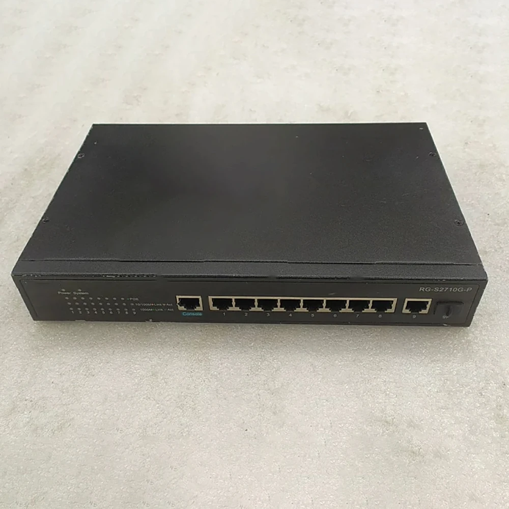 For 8-port Gigabit POE Power Supply Management Switch RG-S2710G-P