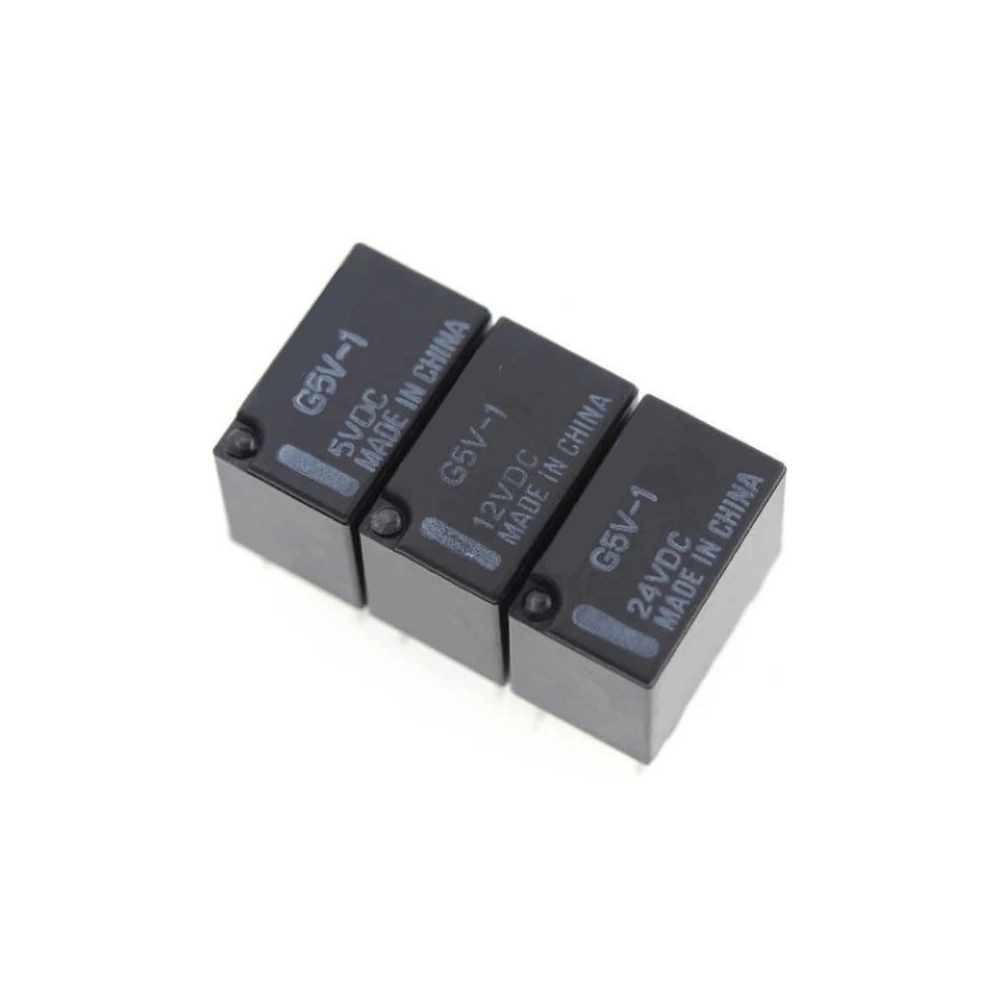 5 10 20 PCS G5V-1 - 3V 5V 9V 12V 24V 6PIN 1A DC12V 5VDC 12VDC 24VDC Neue Authentische Original Signal RelaisB Für OMRON – Detail 4