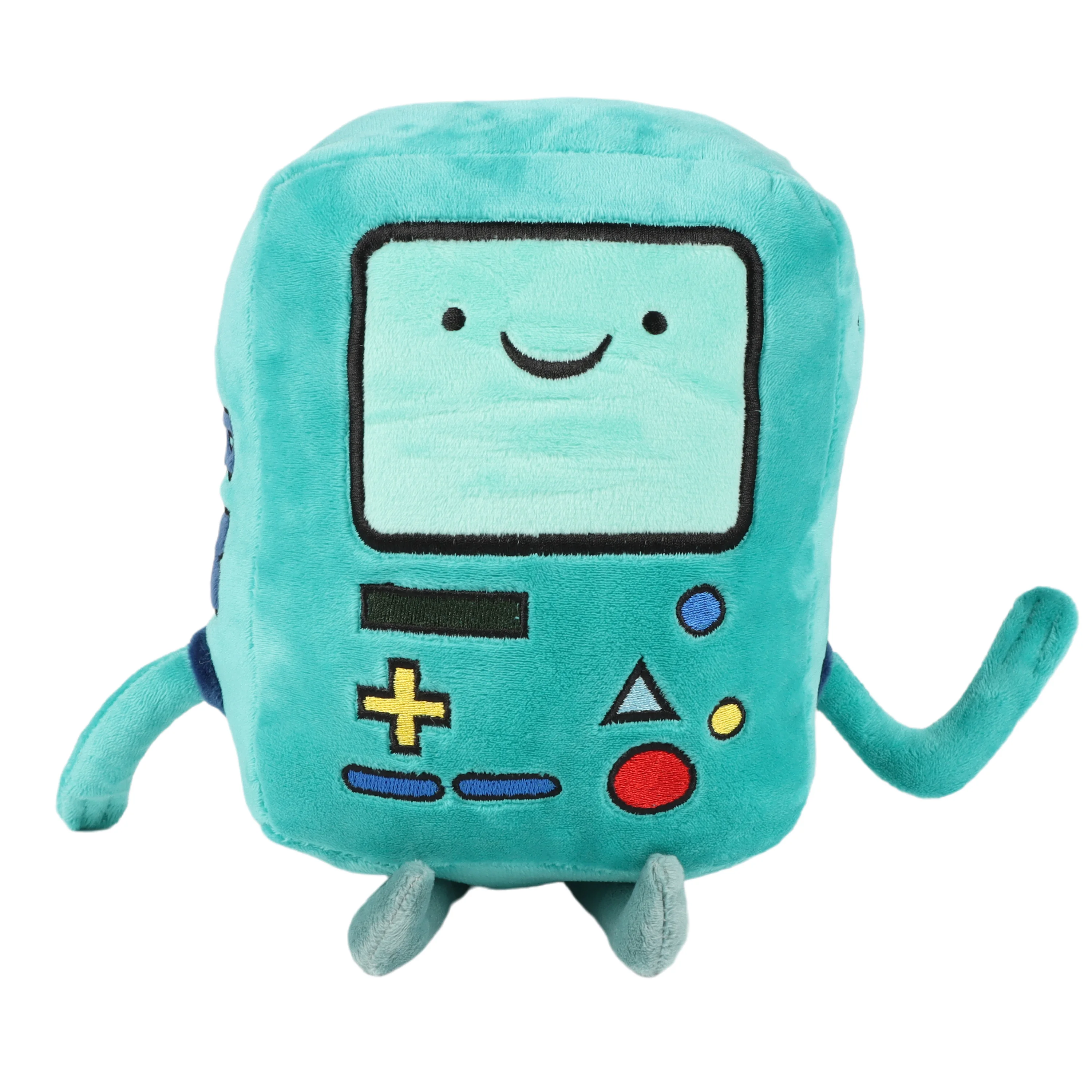 Finn Jake BMO-muñecos de peluche suaves para niños, juguetes de peluche creativos, tiempo de aventura, regalos de dibujos animados, 28cm