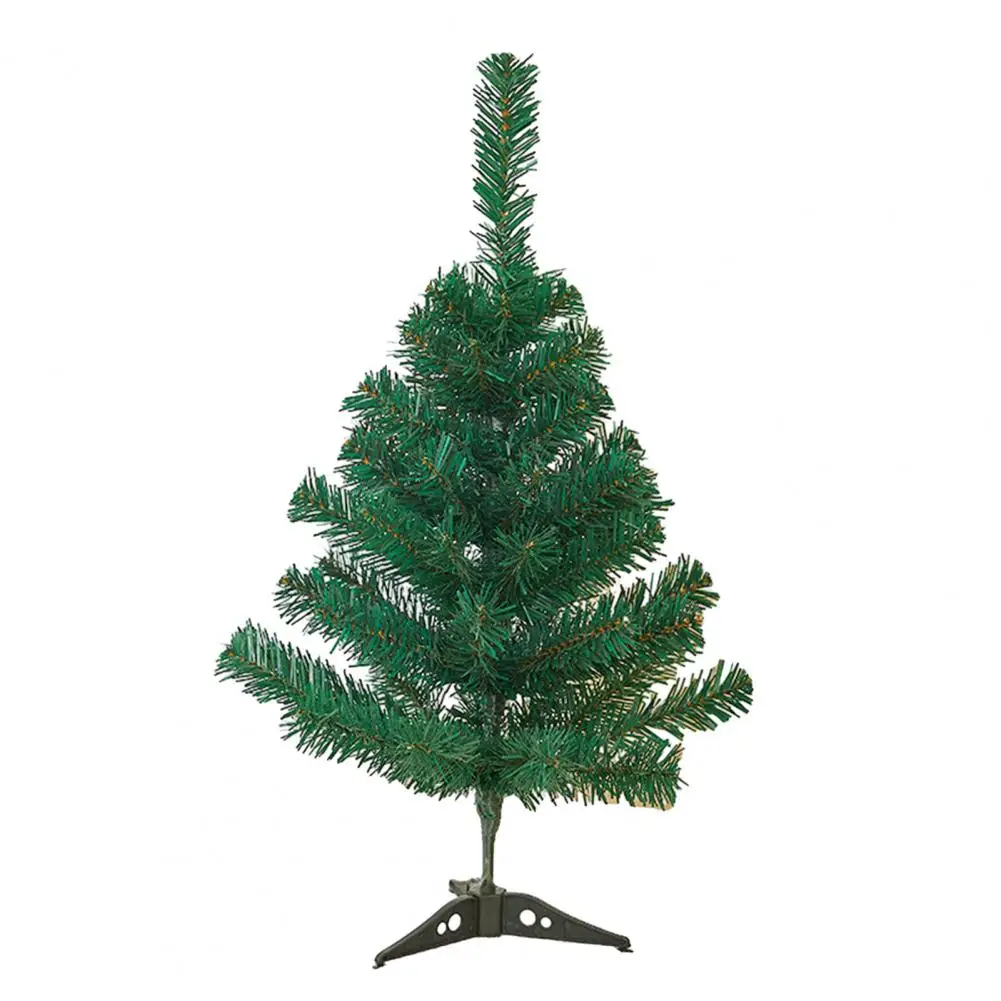 Stable Base Christmas Tree Mini Christmas Tree Long-lasting Fake Small Christmas Tree Exquisite Detail for New Year Photo Prop