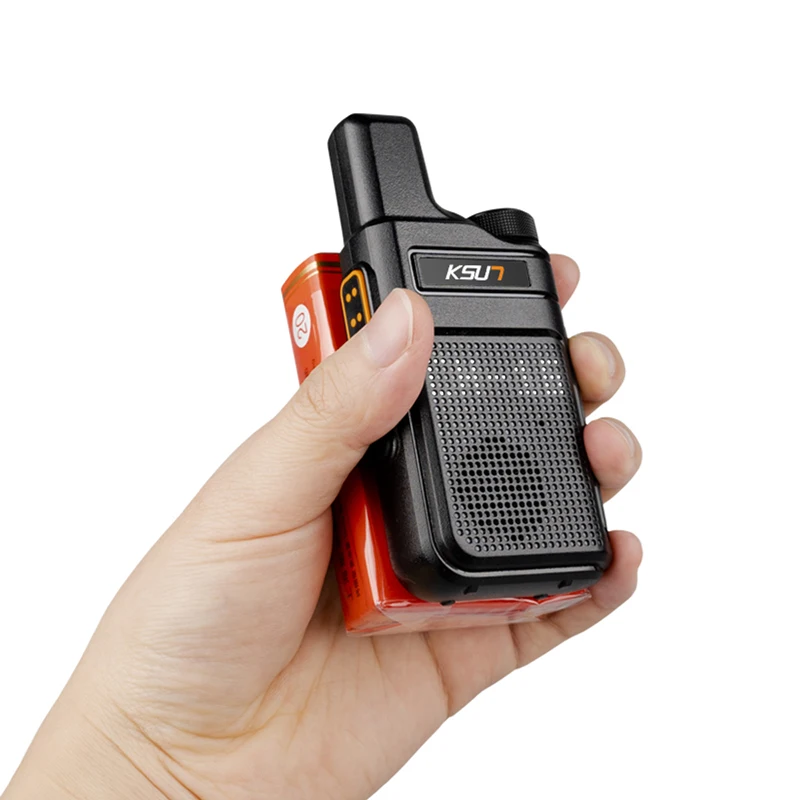 PMR 446 FRS Portable Radio Mini Small 2 Way Radio Receiver 2W High Power Wireless Intercom Long Range UHF Handheld Walkie Talkie