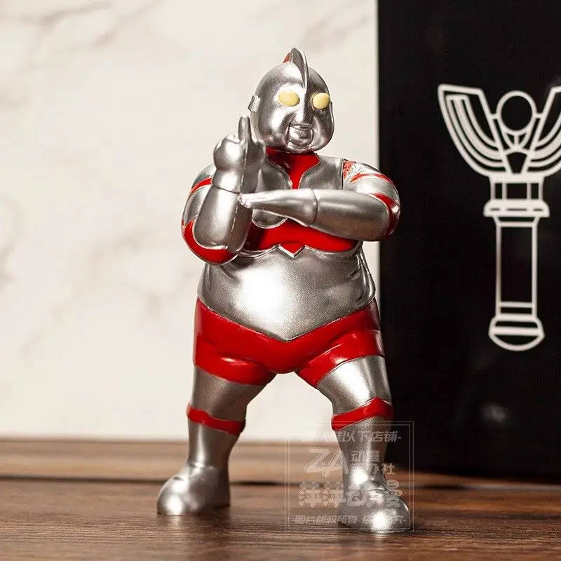 18Cm Gk Obesitas Ultraman Anime Ultraman Kawaii Pvc Model Boneka Mainan Lucu Cosplay Dekorasi Hadiah Ulang Tahun Anak-anak Koleksi Mainan