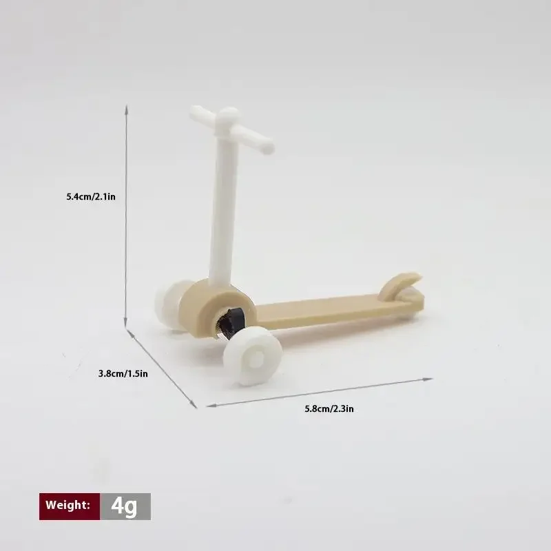 Desktop-Dekoration, Miniatur-Scooter-Modell, lustiges Spielzeug für Kindergeburtstage, komplizierte Puppenhaus-Zusatz