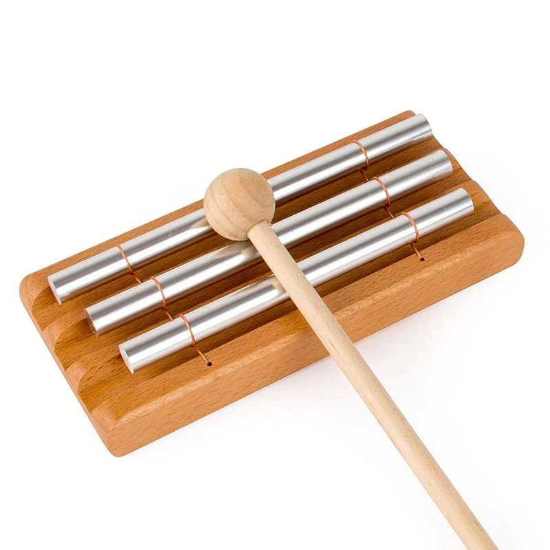1/2/3/7 wind chime tone three-tone bell, three-tone sound, suitable for prayer, meditation, yoga, sound therapy, healing