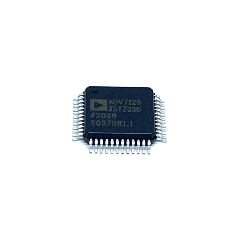 5Pcs/Lot New Original   ADV7125JSTZ330  ADV7125 8 Bit Digital to Analog Converter 3 48-LQFP (7x7)