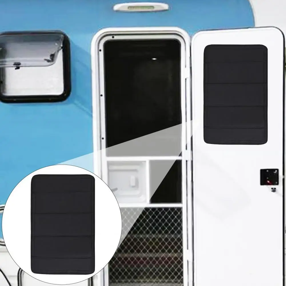 RV Door Window Shade Cover UV proof Sun Waterproof Foldable Universal RV Curtain Panel Magnetic Sun Shade Cover