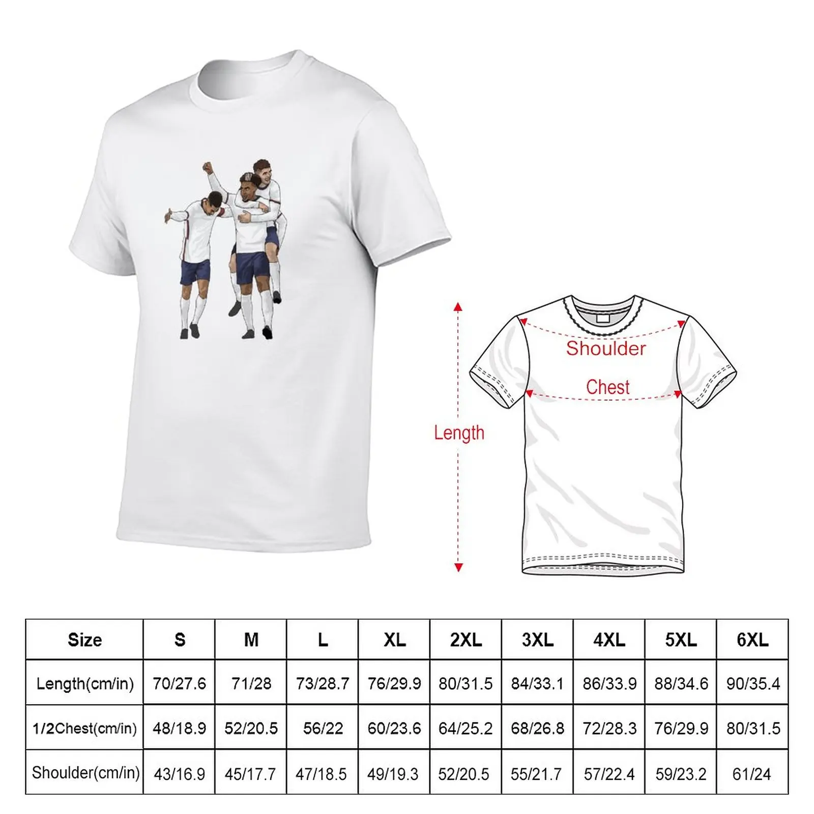 New Christian Pulisic, Weston McKennie, Tyler Adams T-Shirt cute tops Short sleeve mens champion t shirts