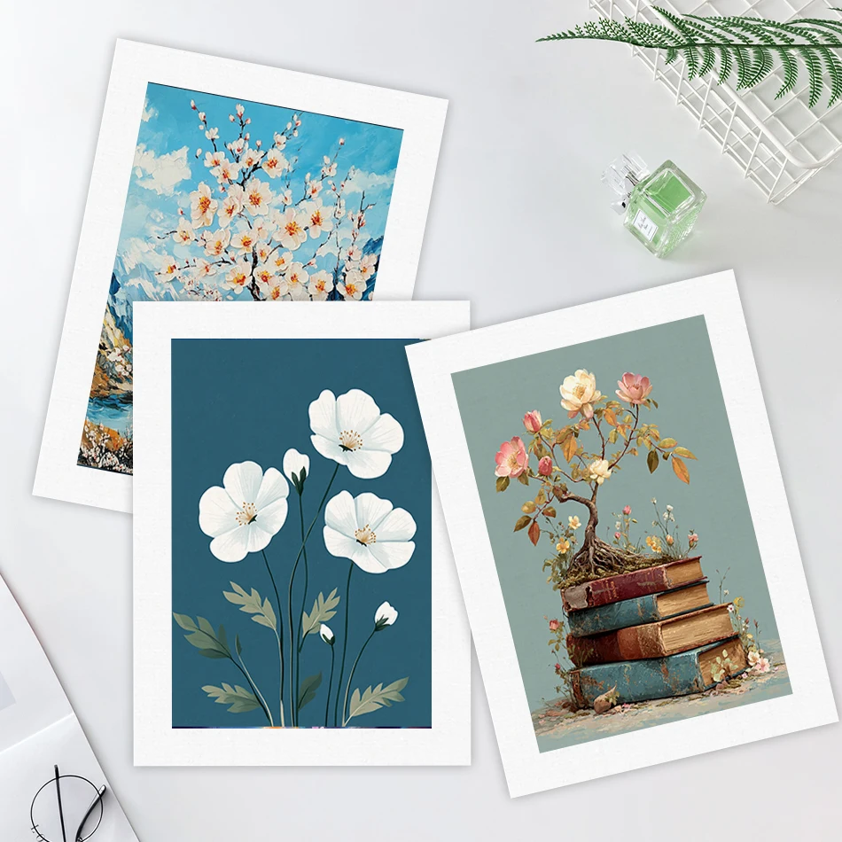 

SDOYUNO Simple Painting By Numbers For Beginner Diy Crafts 20X30cm Handmade Paint Kit Acrylic Paints Flowers Set Decoration Home