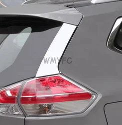 ABS Rear Window Pillar strips Shell Trim Sticker For Nissan XTrail T32 Car Accessories X-Trail Rogue 2014-2018 2019 2020