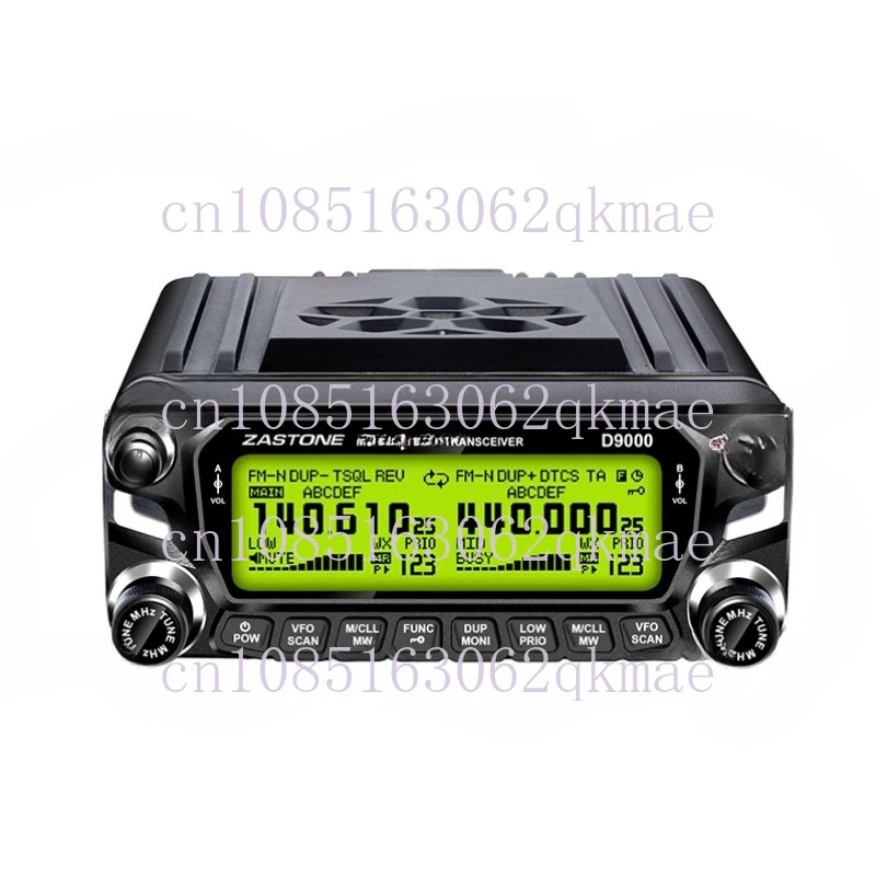 HF Ham Two Way Transceiver, D9000, 50W, UHF, VHF, 136-174,400-520MHz Zastone-Car Radio Station Walkie Talkie