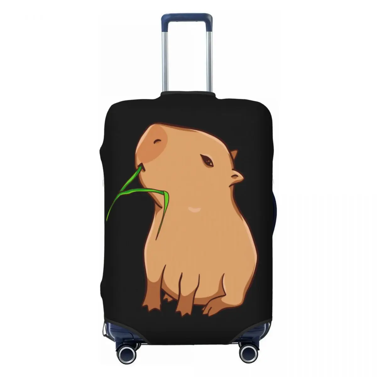

Cute Capybara Luggage Cover Elastic Animal Lover Travel Suitcase Protective Covers Fits 18-32 Inch