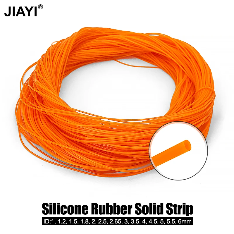

Heat-Resistant Rubber Seal Round Strip Dia2-5mm Silicone O Bar Door Glass Door Sealing Strip Anti-Aging Oil Resistant