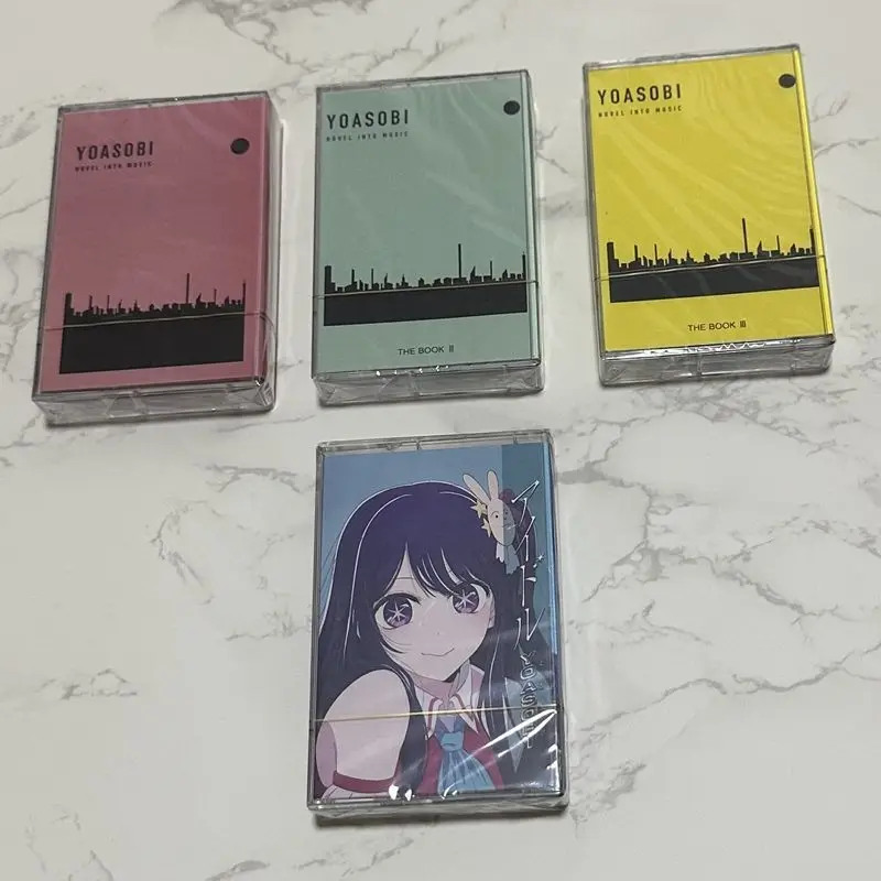 

Four EP and Single Collections From A Japanese Phenomenon Music Group, Totaling Four New Unopened Music Tapes