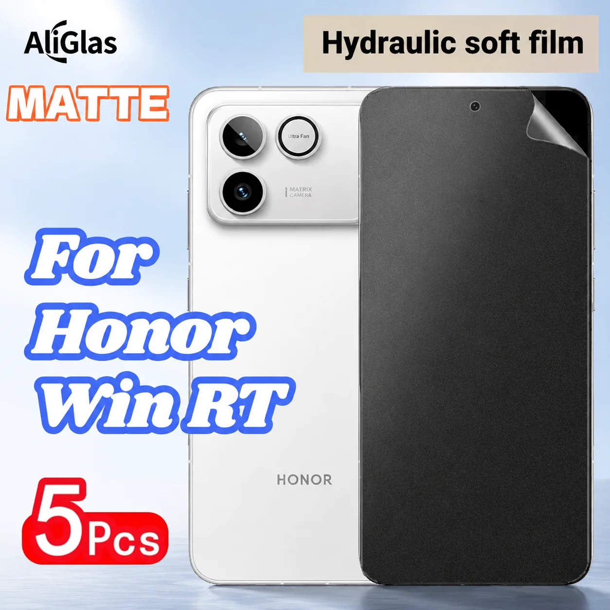 5 Pack Suitable for Honor Win Soft TPU Matte Hydrogel Film for Huawei Honor Win RT Not Tempered Glass Ultra Thin Protective Film