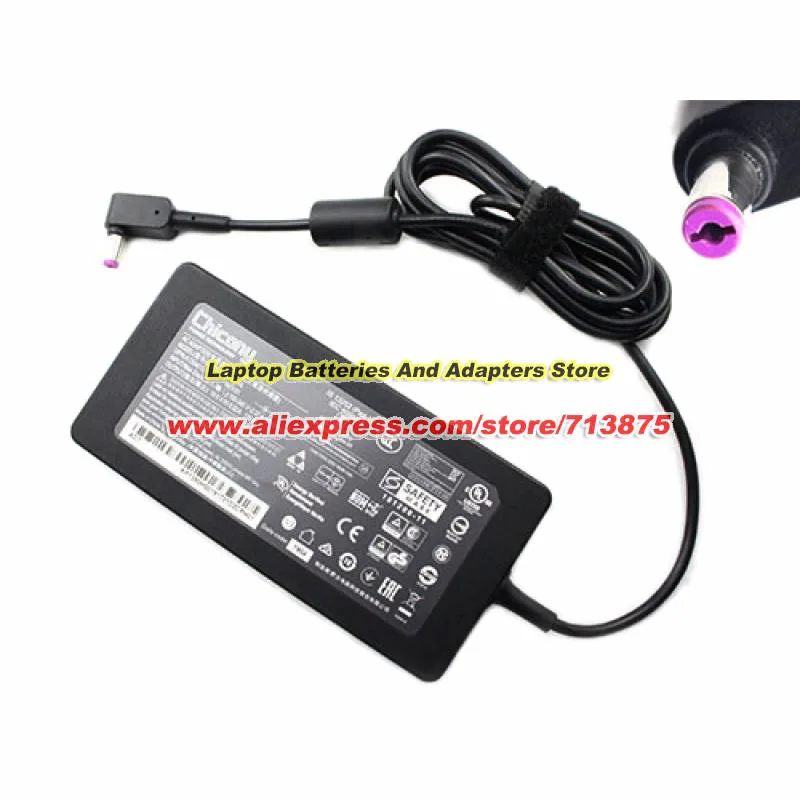 Imagem -02 - Genuíno para Chicony 135w Carregador 19.5v 6.92a Adaptador ac para Acer Nitro An51555 N20c1 N18c3 Adp-135nb b A18135p1a A16-135pib