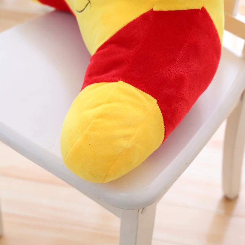 Disney Cute Winnie The Pooh Pillow Car Lumbar Seat Waist Support Cartoon Pillow Personalized Creative Bedside Backrest Ornament