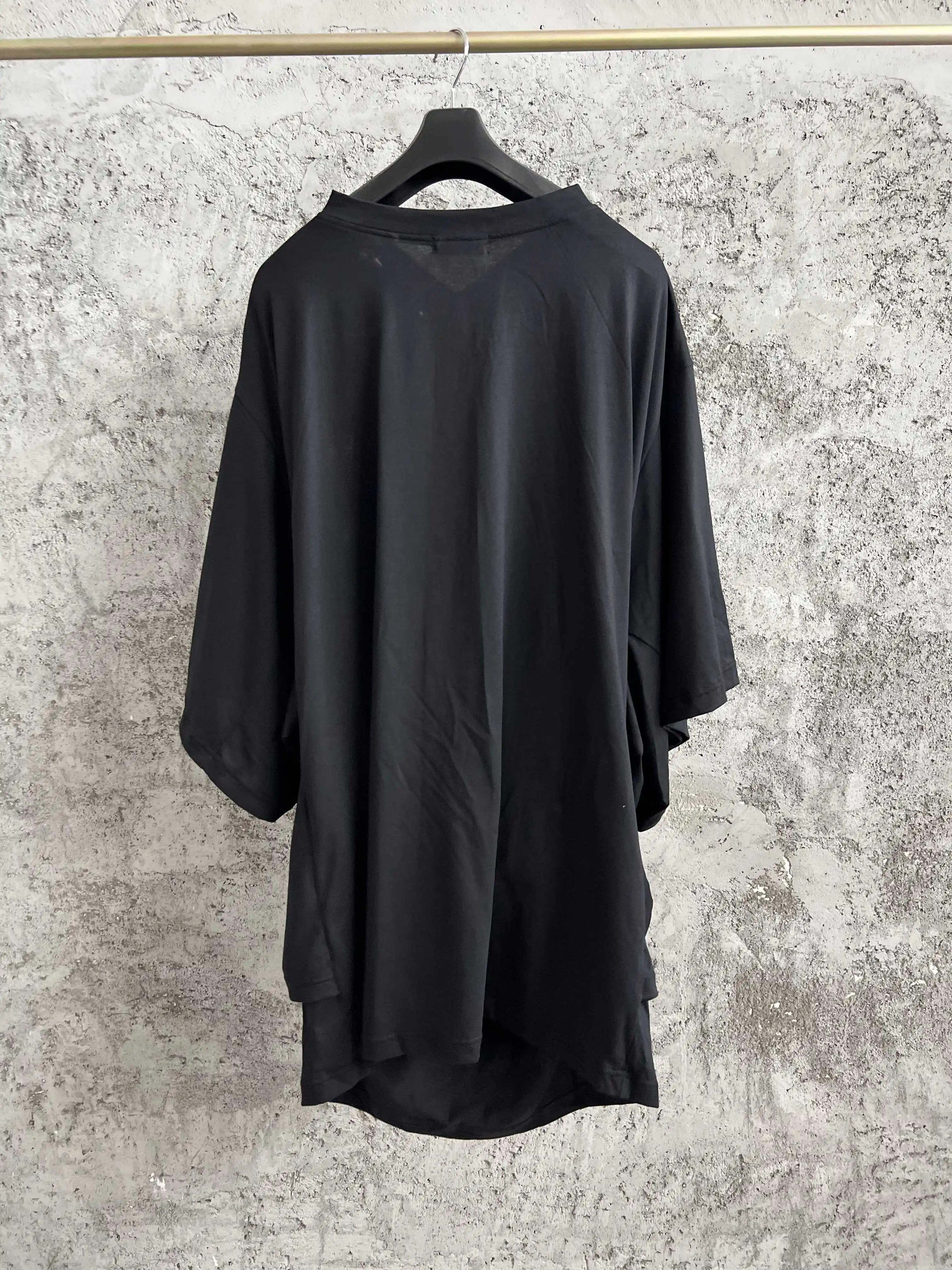 Japanese-style original dark series slimming long pure cotton versatile men's long-sleeved T-shirt
