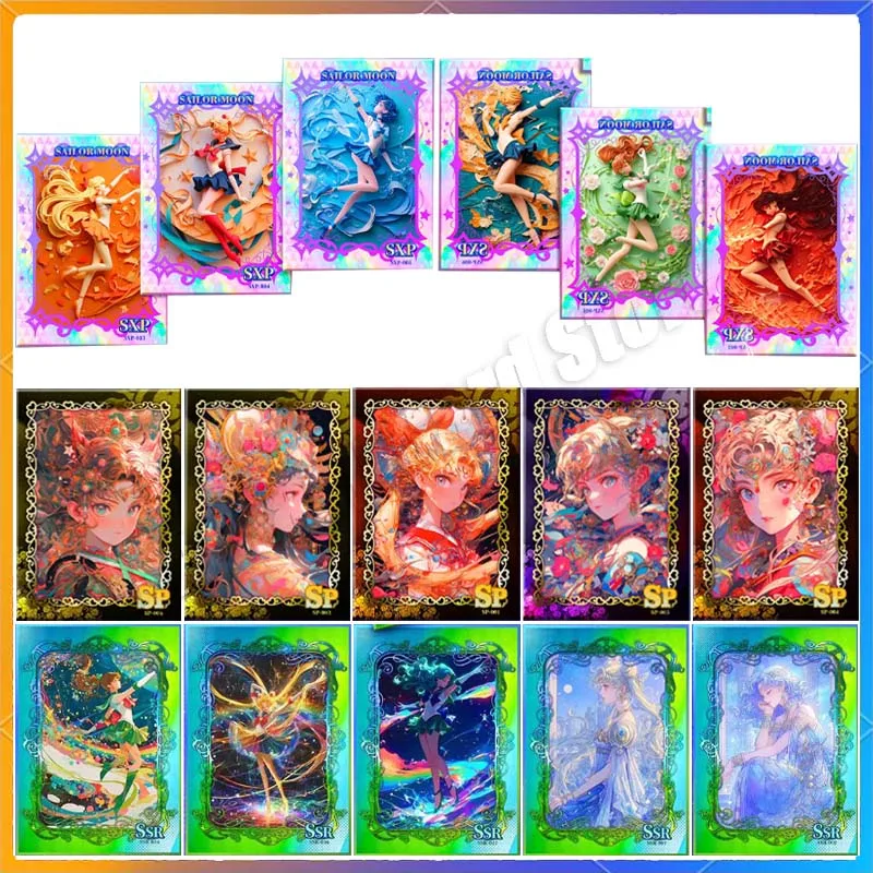 

New style Sexy card Sailor Moons Card,Limited sale ACG Goddess story lovely Anime Goddess wife card collection Blind box gift