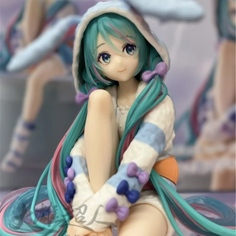 nouvelles-figurines-d'anime-authentiques-hatsune-miku-lapin-oreille-vetements-de-nuit-belle-fille-kawaii-figurines-modele-jouets-poupee-ornement-cadeaux-stock