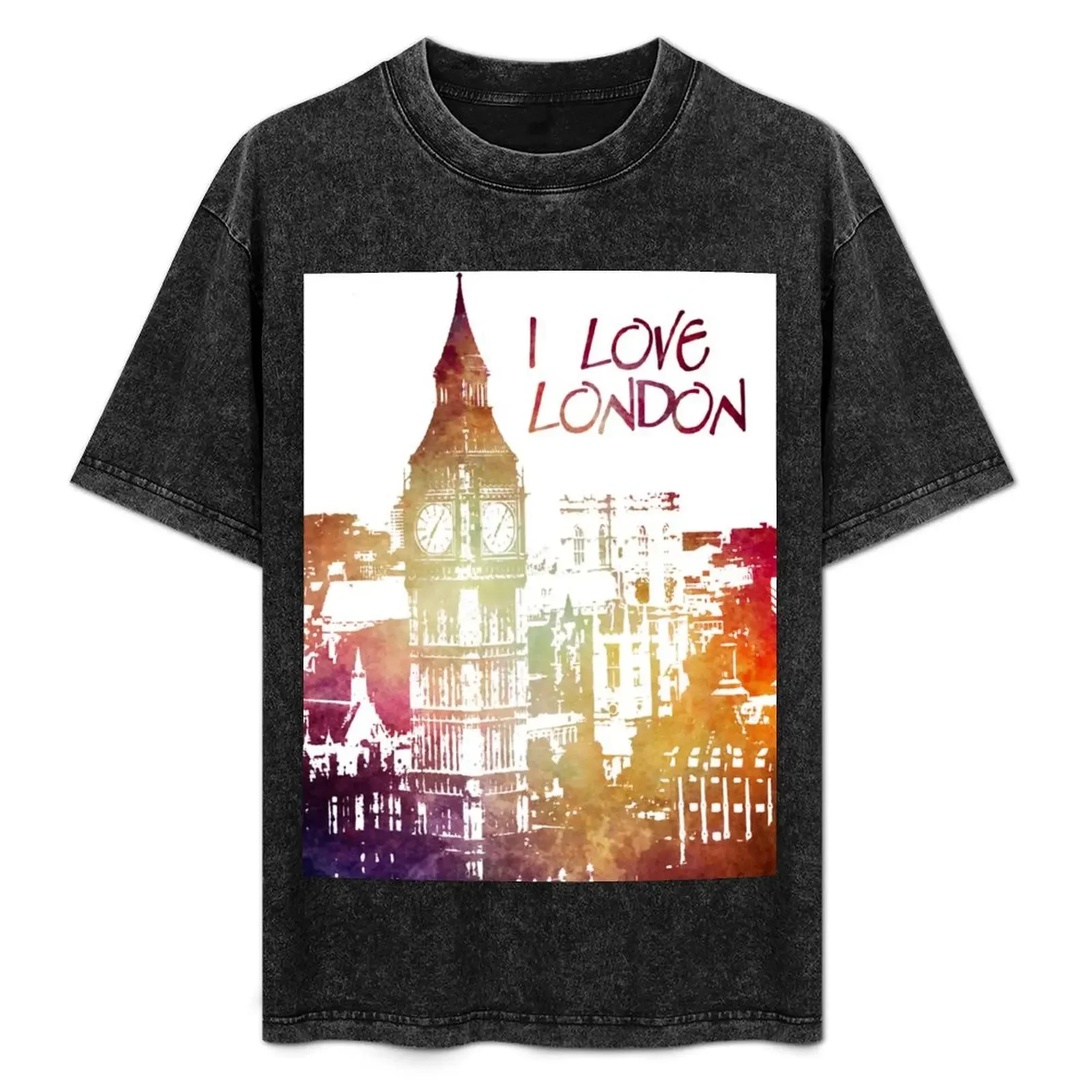

I love London T-Shirt customizeds summer shirt baggy shirts mens designer clothes
