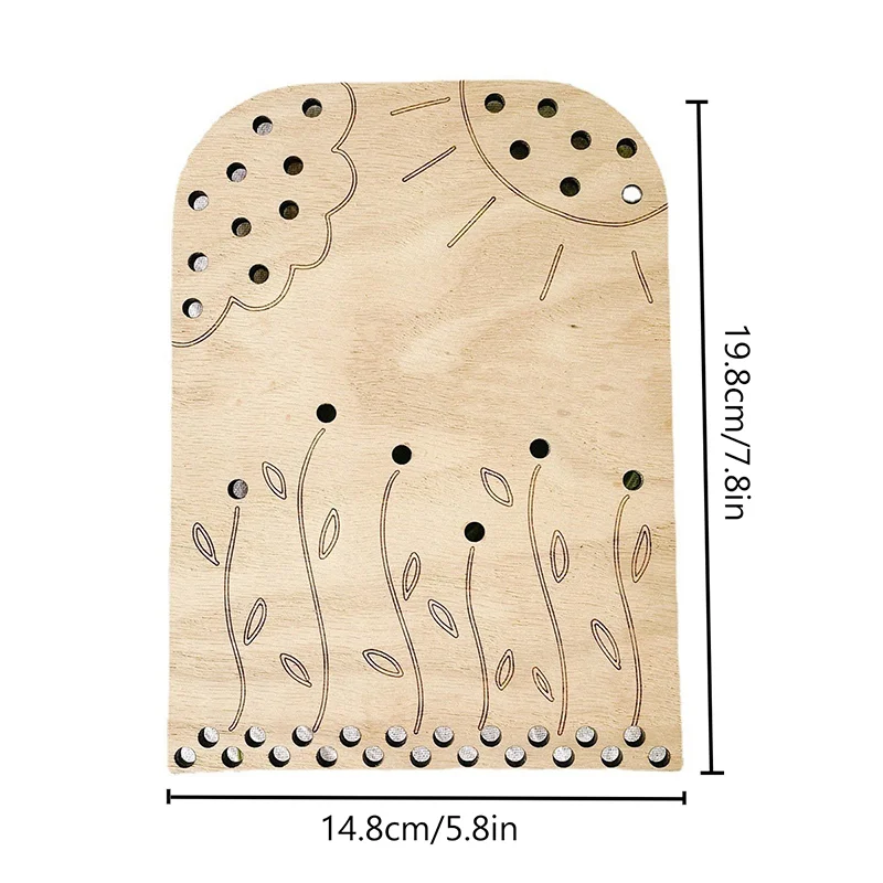 DIY Wooden Flower Arrangement Board Flower Stand Flower Leaf Collector Board Diy Plant Arrangement Display Home Decoration